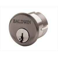 Baldwin Hardware 8090.102 Oil Rubbed Bronze Deadbolt Trim Pair